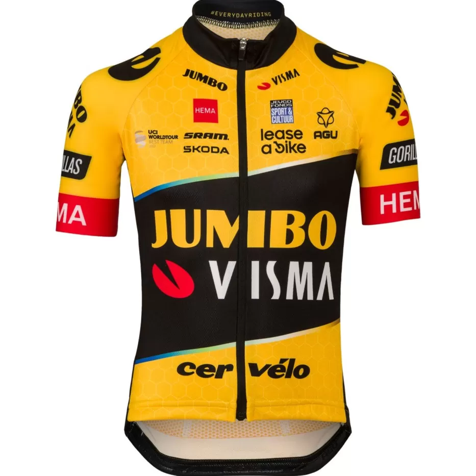 AGU Shirt | Replica Fietsshirt Team Jumbo-Visma Kids