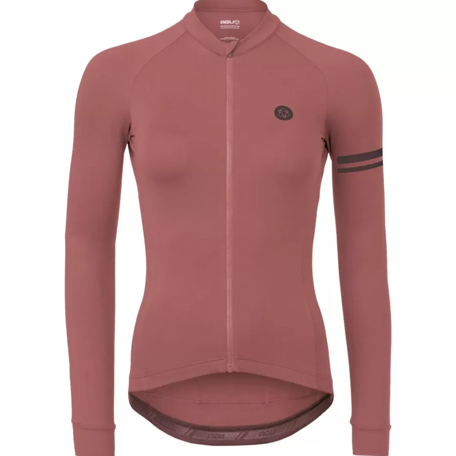 AGU Shirts | Solid Fietsshirt Lange Mouwen Trend Dames