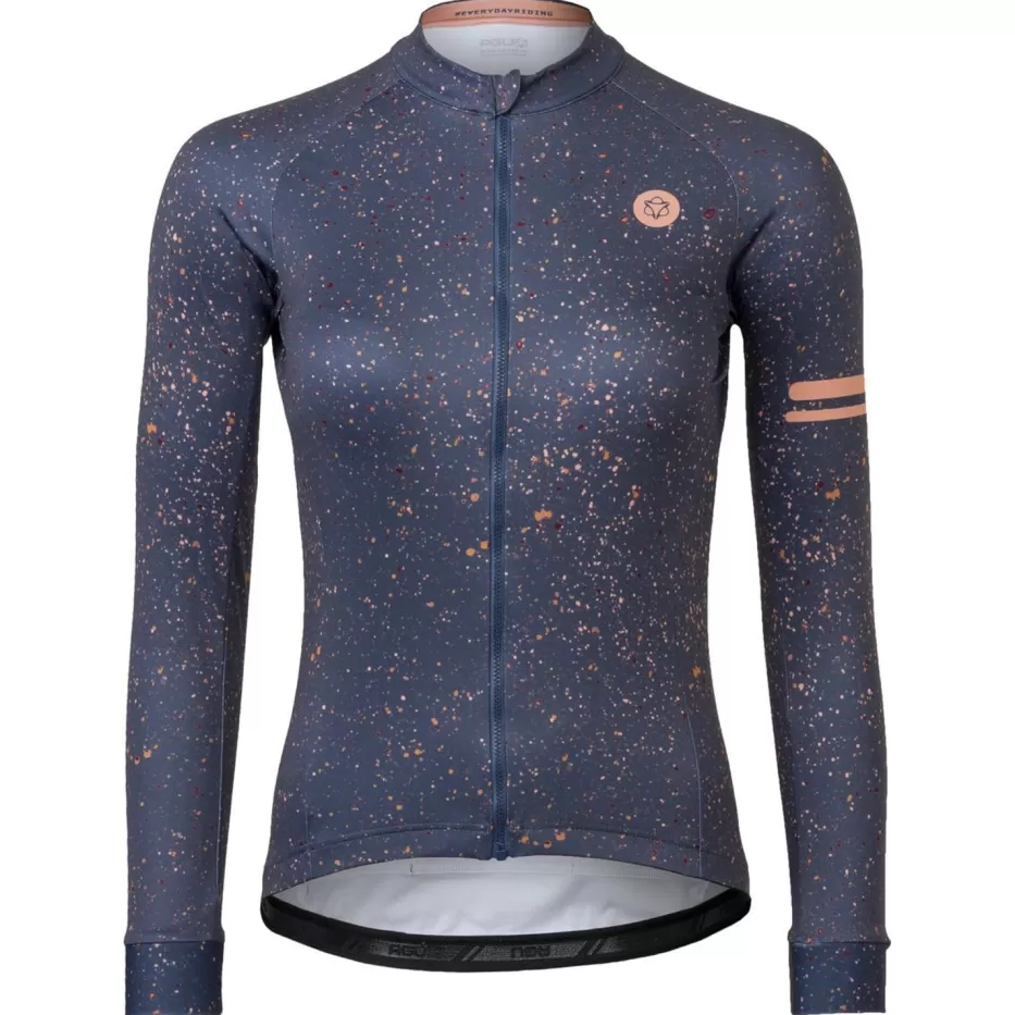 AGU Shirts | Splatter Fietsshirt Lange Mouwen Trend Dames