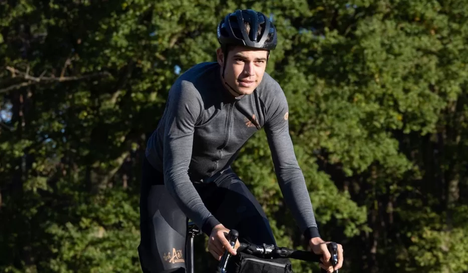 AGU Shirts | Wout Van Aert Collab Merino Fietsshirt Lange Mouwen Team Jumbo-Visma Heren